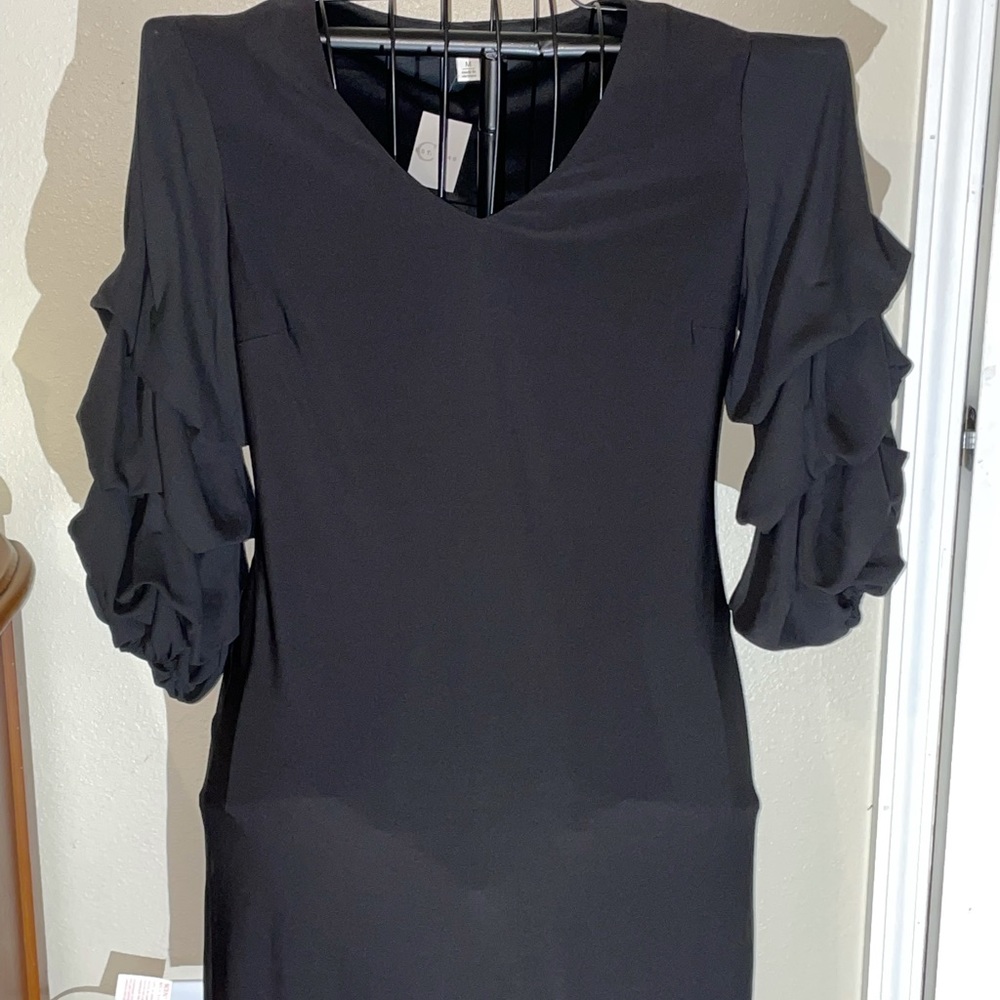 NWT, First Bloom, Ideal Black Dress